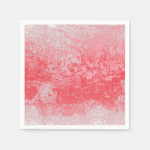 Guardanapo De Papel uma pintura de um céu vermelho com árvores