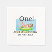 Uma primeira foto de aniversário, data de adição m