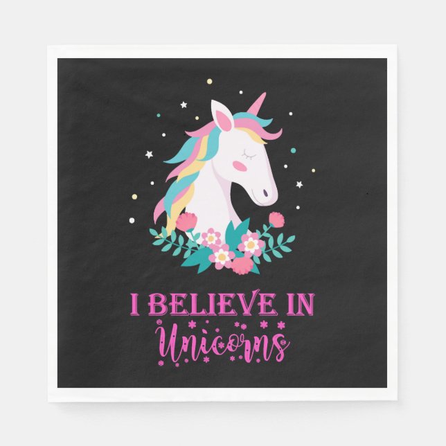 GUARDANAPO DE PAPEL UNICORN MAGIC (Frente)