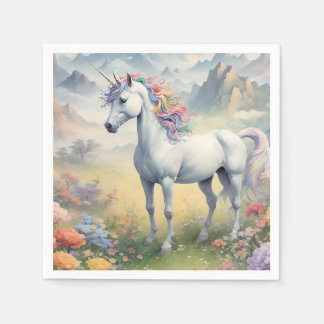 Guardanapo De Papel Unicorn Paper Napkin