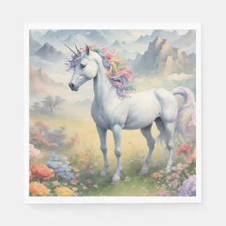 Guardanapo De Papel Unicorn Paper Napkin