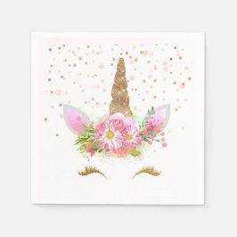 Guardanapo De Papel Unicórnios em Bloom