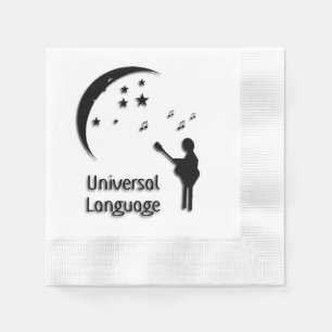 Guardanapo De Papel Universal Language Music Design