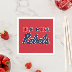 Guardanapo De Papel Universidade do Mississippi Ole Miss Rebels