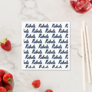 Guardanapo De Papel Universidade do Mississippi   Script Rebels