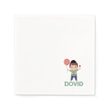 Upsherin Napkin Personalizado