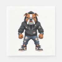 Urban Alpha Bulldog - Estilo de Rua Mascot