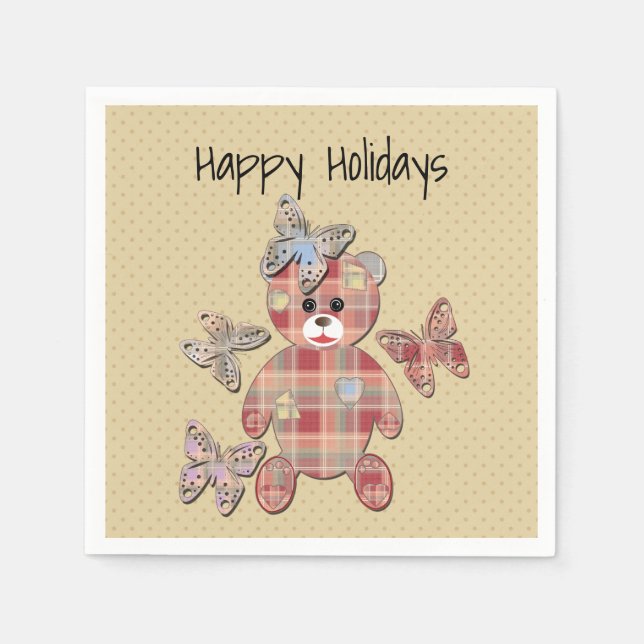 Guardanapo De Papel Ursinho (Frente)