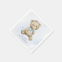 Urso de pelúcia aniversário menino qualquer idade