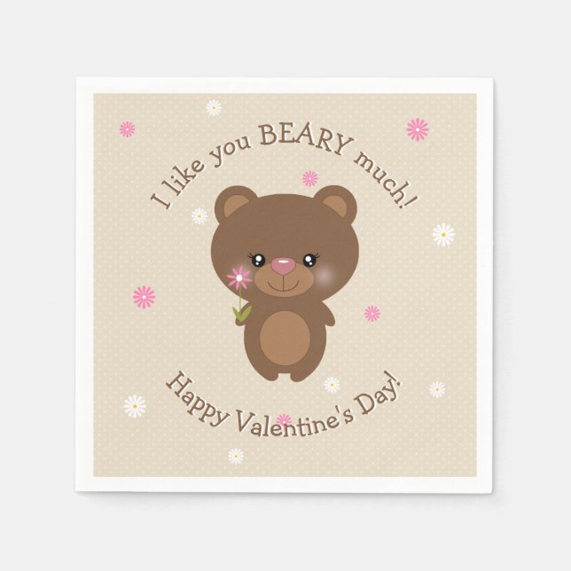 Guardanapo De Papel Urso Pequeno Doce (Frente)