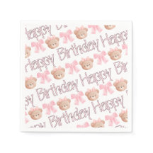 Ursos e fitas colchetes cor-de-rosa