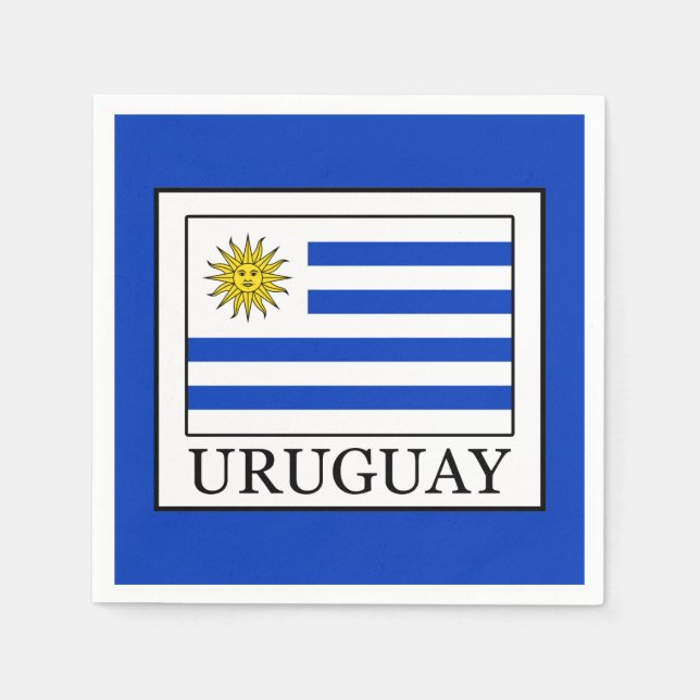 Guardanapo De Papel Uruguai (Frente)