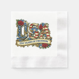Guardanapo De Papel USA America's 250th Anniversary