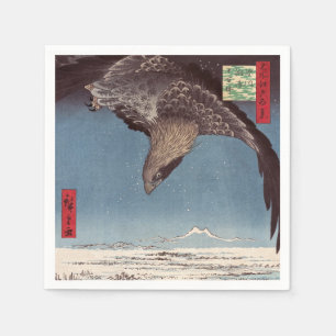 Guardanapo De Papel Utagawa Hiroshige - Fukagawa Susaki e Jumantsubo