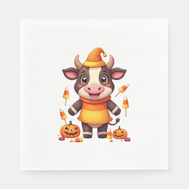 Guardanapo De Papel Vaca de milho doce (Frente)