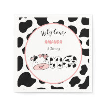 Vaca Sagrada Eu Sou Uma Menina Aniversário de 1 An