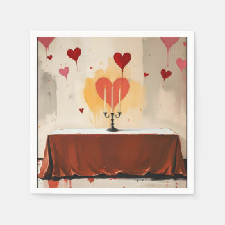 Guardanapo De Papel Valentines Day Napkins