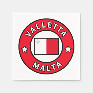 Guardanapo De Papel Valletta Malta