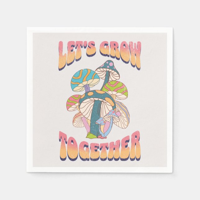 Guardanapo De Papel Vamos cresce junto (Frente)