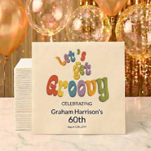 Vamos Fazer uma Festa Groovy de 60 Anos