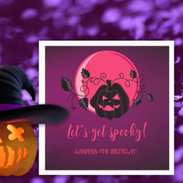 Guardanapo De Papel Vamos fica assustado no dia das bruxas qualquer Fe