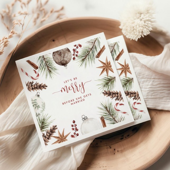 Guardanapo De Papel Vamos Ficar Alegres Chuveiro de Noiva Rústico de N (Criador carregado)