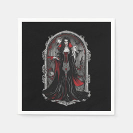 Guardanapo De Papel Vampiro do Halloween 4, monstro assustador, horror