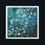 Guardanapo De Papel Van Gogh Almond Blossoms : Teal Escuro<br><div class="desc">"Bela arte para cada dobradiça" Transforme sua configuração de mesa com guardanapos de papel com as flores de amêndoa de Van Gogh em pele escura. Elegante mas prático, eles adicionam um toque artístico a casamentos, chás ou jantar diário. guardanapos de papel de amêndoa, guardanapos descartáveis Van Gogh, louças florais inspiradas...</div>