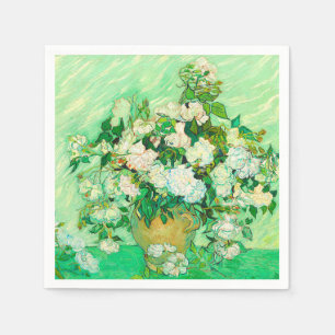 Guardanapo De Papel Van Gogh White Roses