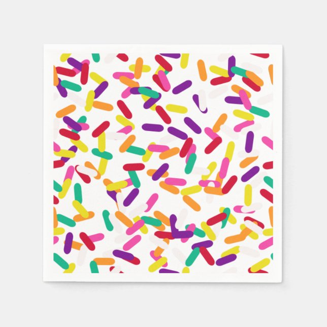 Guardanapo De Papel Vanilla Sprinkles (Frente)