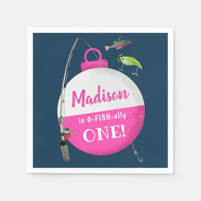 Guardanapo De Papel Varrendo no Grande Aniversário de Pesca ONE (Frente)