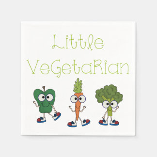 Guardanapo De Papel Vegetariano pequeno