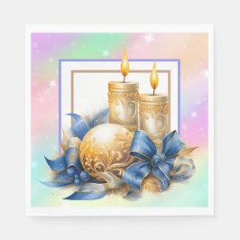 Guardanapo De Papel Velas de Natal