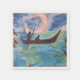 Guardanapo De Papel Velas por papel de luar