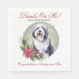 Guardanapo De Papel Velha Casamento De Ovino Com Napkins Com Foto