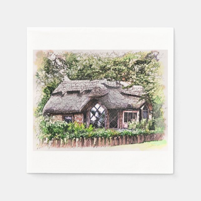 GUARDANAPO DE PAPEL VELHA INGLATERRA (Frente)