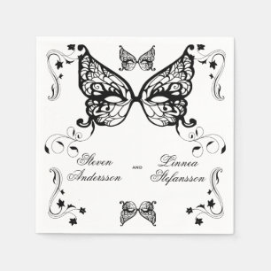 Guardanapo De Papel Venetia Carnivale Masque Ornamentado Vitoriano Flo