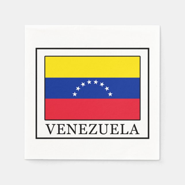 Guardanapo De Papel Venezuela (Frente)