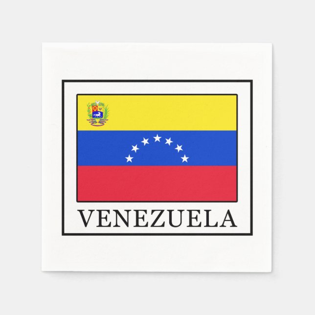 Guardanapo De Papel Venezuela (Frente)