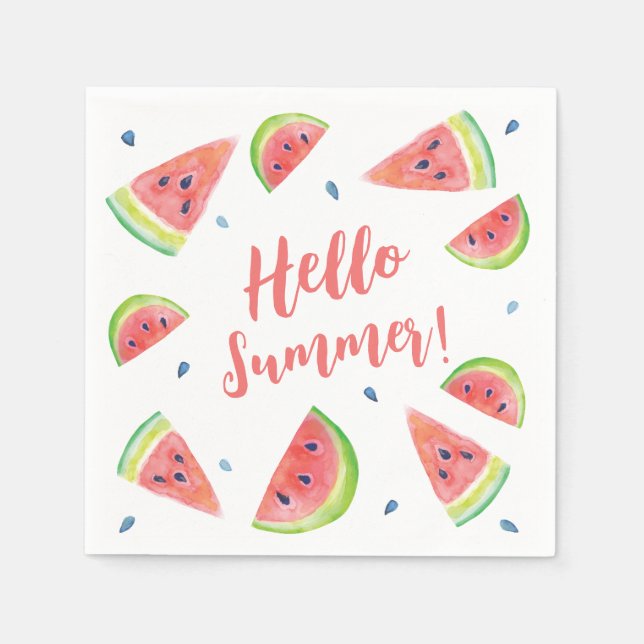 Guardanapo De Papel Verão (Frente)