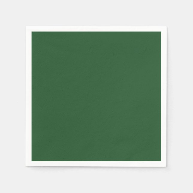 Guardanapo De Papel Verde escuro (Frente)