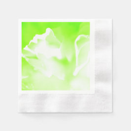 Guardanapo De Papel Verde limão Floral