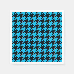 Guardanapo De Papel Verificação de Tonalidade Negra Azul