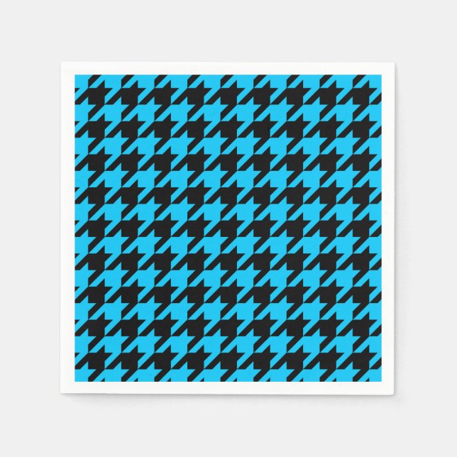 Guardanapo De Papel Verificação de Tonalidade Negra Azul (Frente)