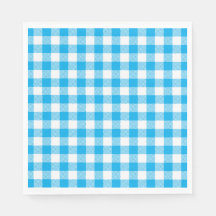 Verificado Blue Checkup Pattern Gingham Xadrez
