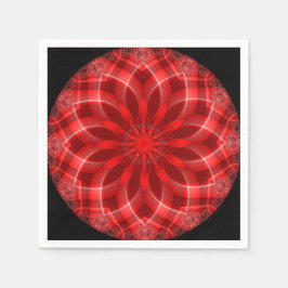 Guardanapo De Papel Vermelho de Feriado