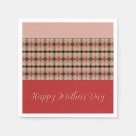 Guardanapo De Papel Vermelho e rosa rosado