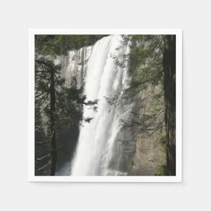 Guardanapo De Papel Vernal Falls III no Parque Nacional de Yosemite