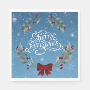 Guardanapo De Papel Versículo de Natal Feliz