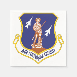 Guardanapo De Papel Veterano Militar da Guarda Aérea Nacional